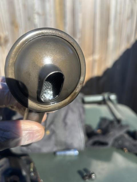 Metal debris discovered during DIY engine rebuild
