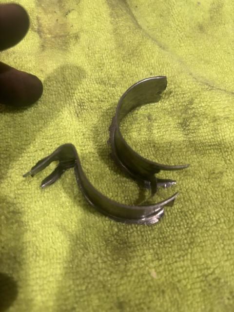 Spun rod bearing discovered during DIY engine builds project